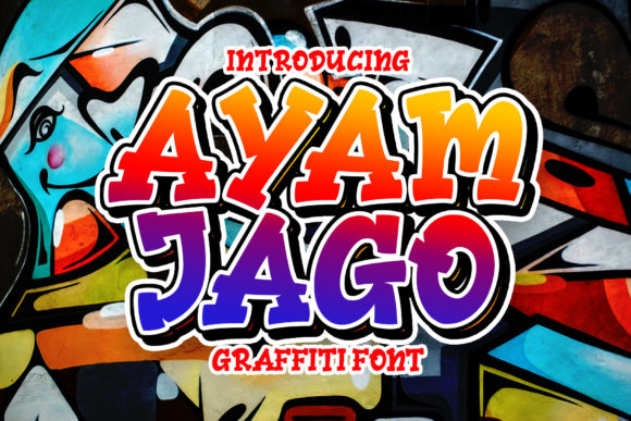 Ayam Jago: The Creative Display Font for Bold Brand Identity