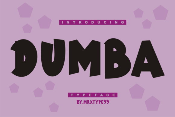 Dumba: The Bold Display Typeface That Elevates Web Design