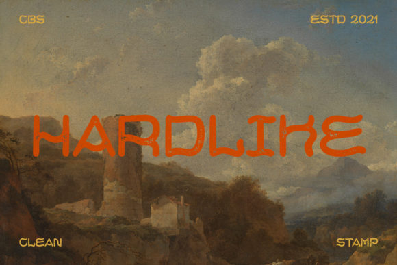 Hardlike: The Bold Display Typeface for Campaign Visuals