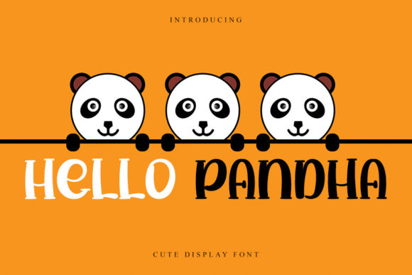 Hello Pandha: A Fresh Display Typeface for Modern Web Design