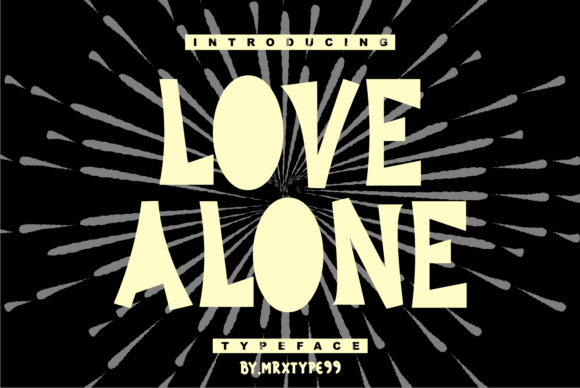 Love Alone: The Bold Display Typeface That Elevates Handmade Brands