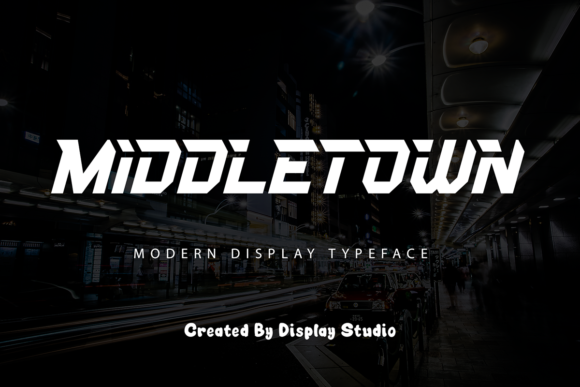 Middletown: The Modern Display Font for Handmade Brands