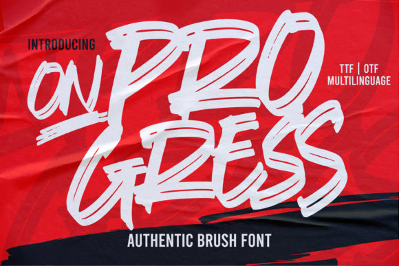 On Progress: The Display Font That Drives Campaign Momentum