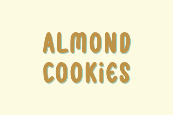 Pignoli Cookies: A Unique Display Typeface for Editorial Design