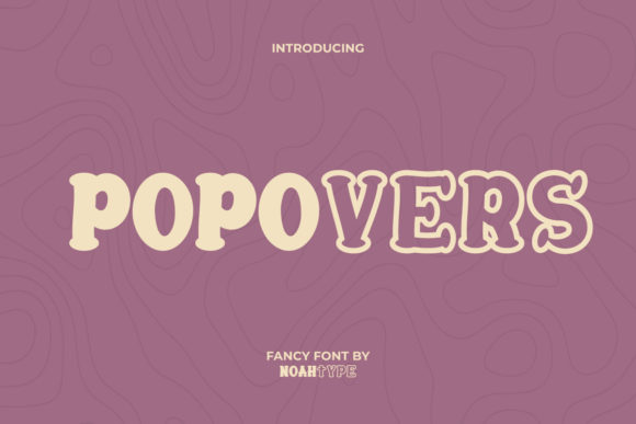 Popovers: The Perfect Display Font for Handmade Products