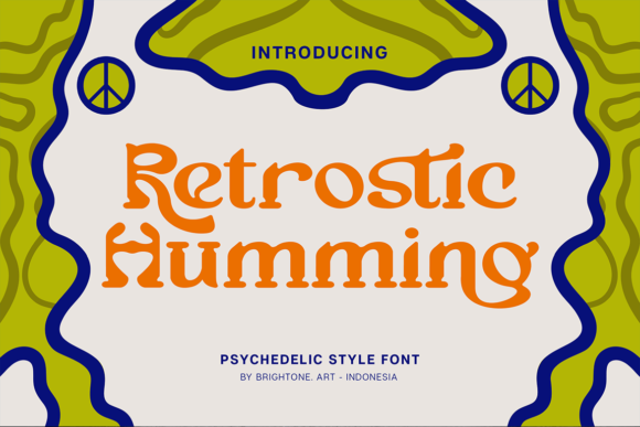 Retrostic Humming: The Perfect Display Font for Cannabis Branding