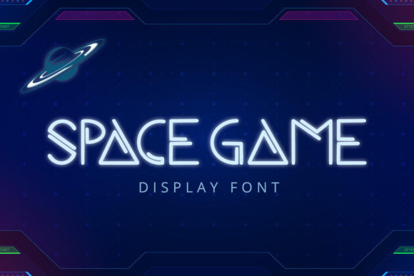 Space Game: The Futuristic Typeface for Scroll-Stopping Campaigns