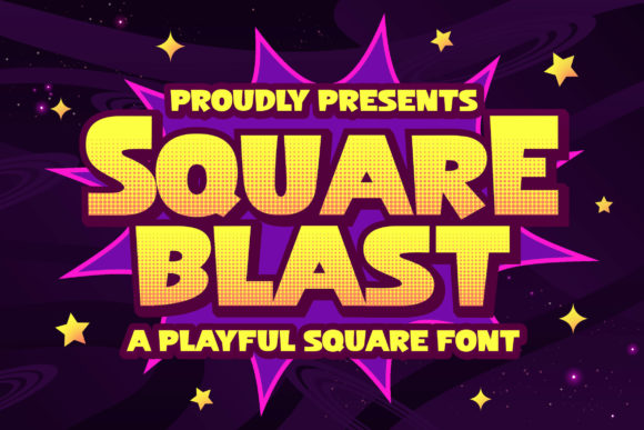 Square Blast: The Playful Typeface That Brings Handmade Products to Life