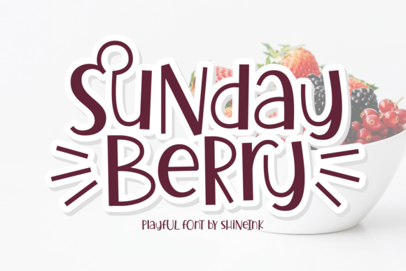 Sunday Berry: The Display Font That Stops the Scroll