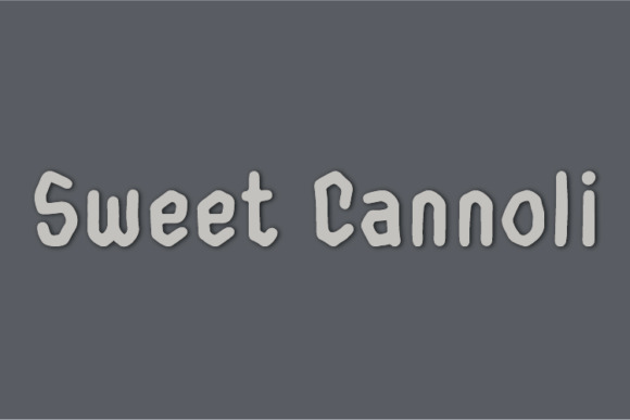 Sweet Cannoli: A Unique Display Font for Modern Web Design