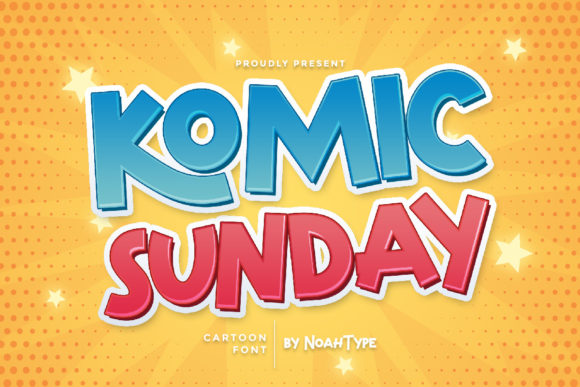 Upgrade Your Brand Identity with Komic Sunday Display Font