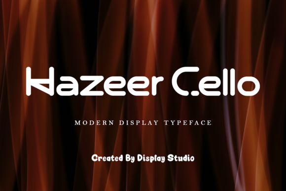 Upgrade Your Brand Look with the Hazeer Cello Typeface