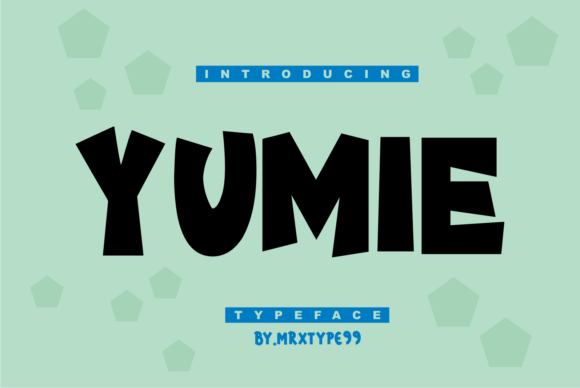 Yumie: The Bold Display Typeface That Elevates Editorial Design